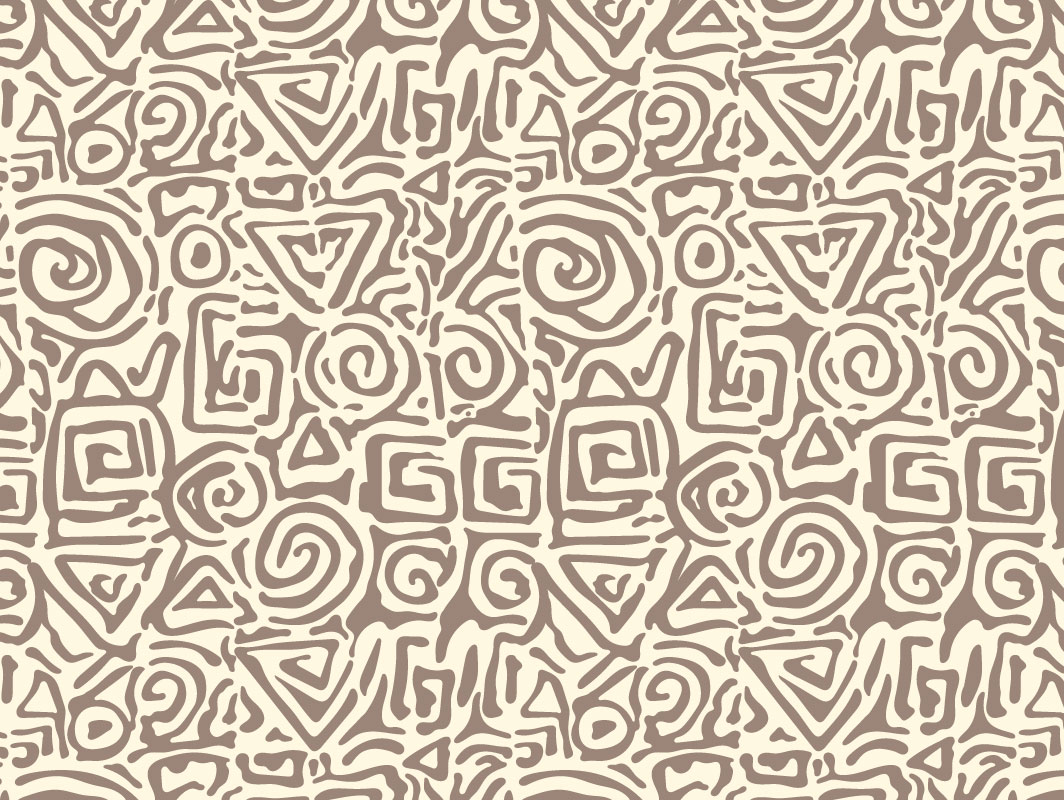 Cave art pattern