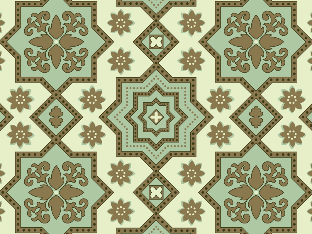 Ajrak print pattern