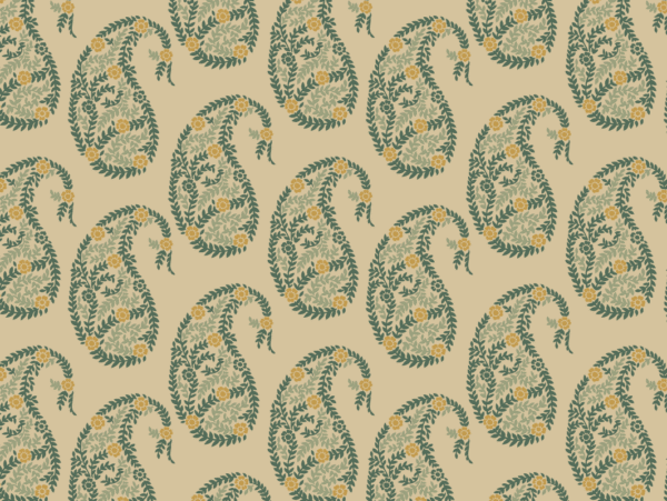 Jaipur Paisley Seamless Pattern