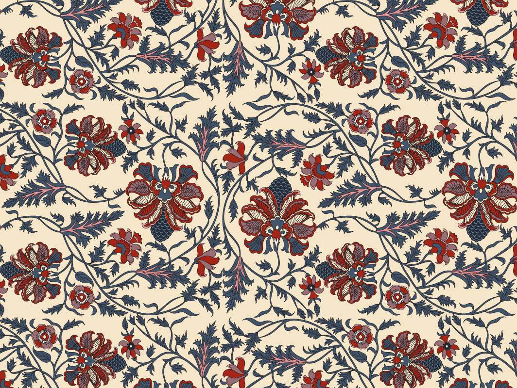 Mughal Seamless pattern